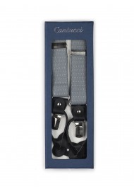 gray dress suspenders for suits and formalwear