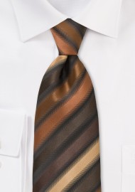 Vintage Inspired Brown Necktie