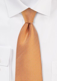 Summer Tie in Tangerine Orange