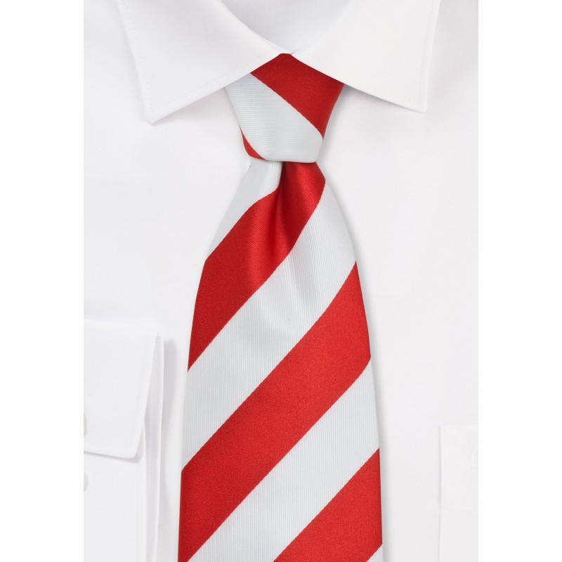 Candy Cane Striped Necktie