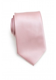 Soft Pink Color XL Length Tie