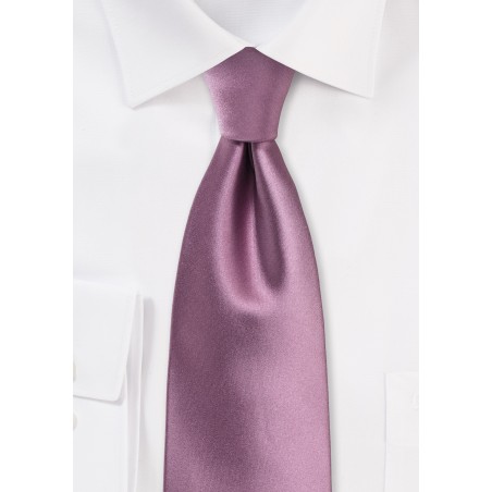 Purple Rose Colored Tie