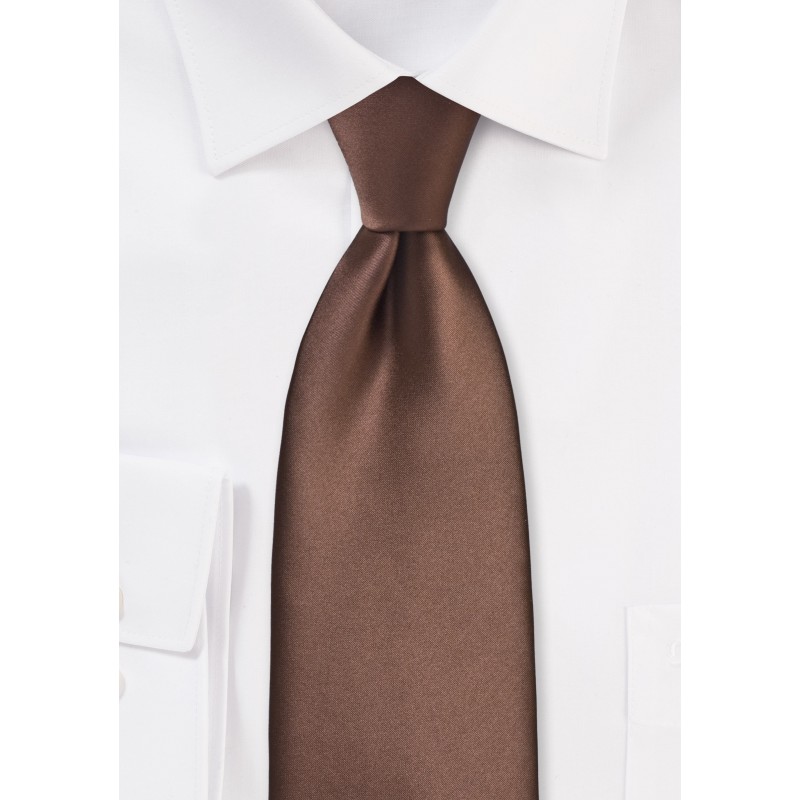 Mocha Brown Necktie