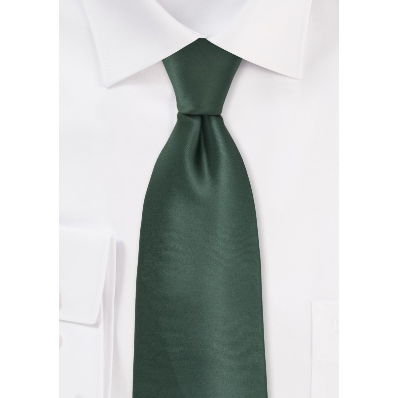 Pine Green Mens Necktie