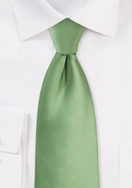 Sage Color Tie for Kids
