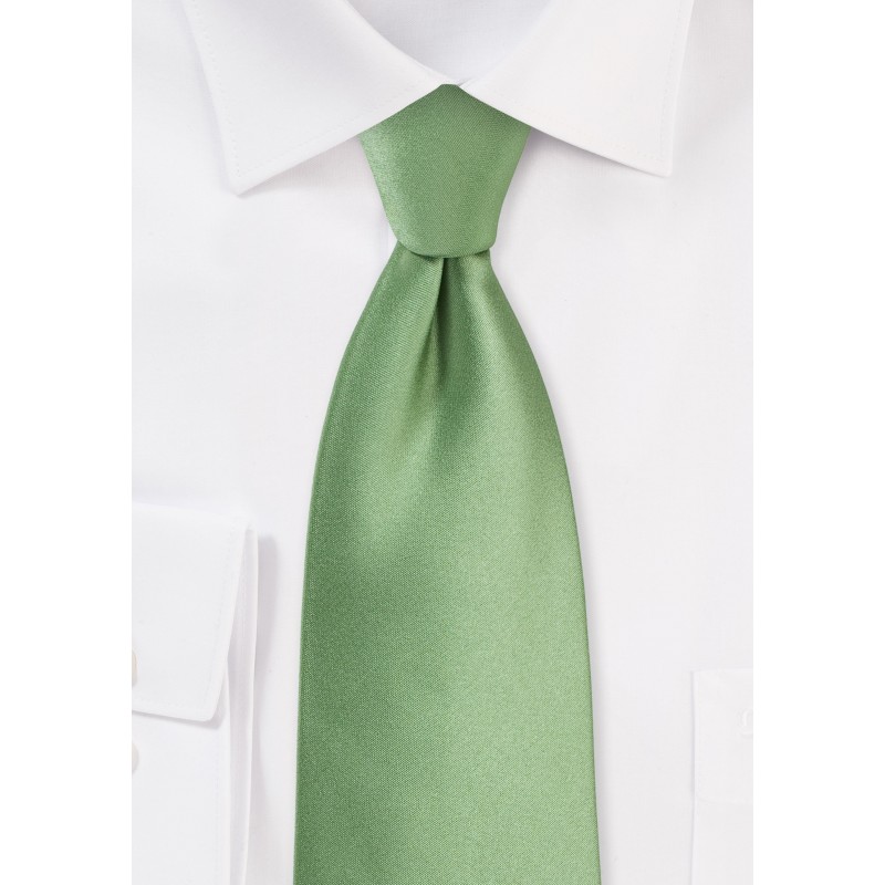 Sage Color Tie for Kids