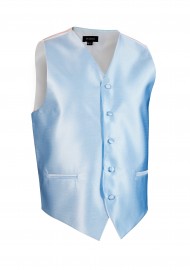 Textured Capri Blue mens formal  wedding vest