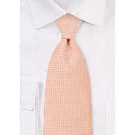 Light Orange Mens Necktie