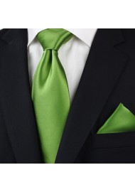 Clover Green Tie Styled