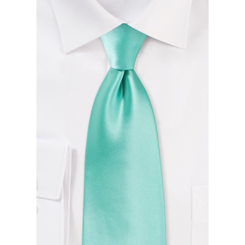 Beach Glass Color Tie in XL Length