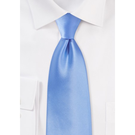 Bright Blue Kids Necktie