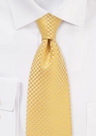 Dandelion Yellow Tie in Kids Length