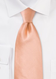 XL Tie in Coral Peach
