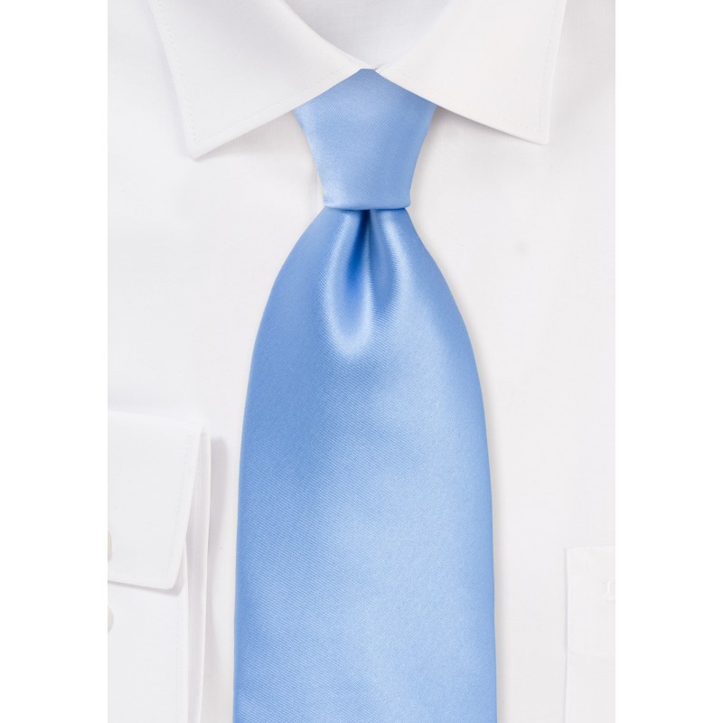 Solid Colored Tie in Sky Blue