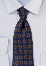 Retro Designer Silk Tie