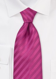 Rasberry Pink Kids Necktie