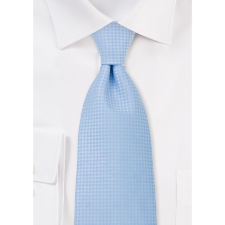 Light Blue Mens Necktie