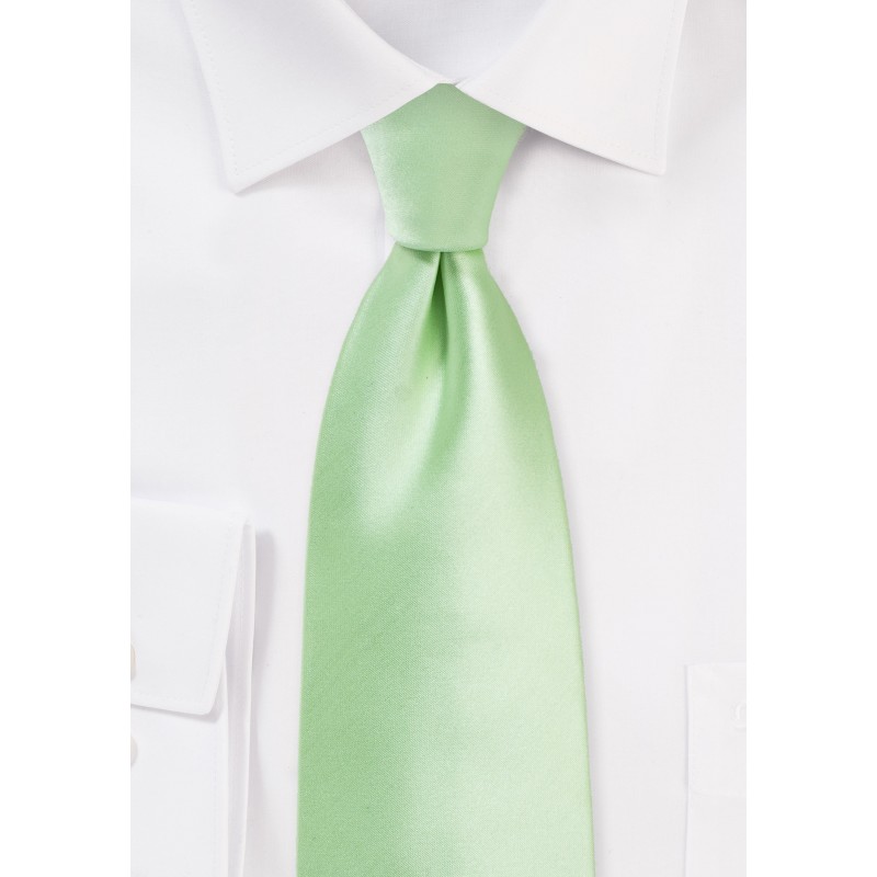 Light Mint Colored Necktie