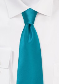 Solid Adriatic Blue Necktie