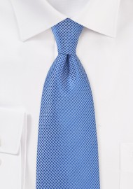 Cobalt Blue Textured Kids Tie