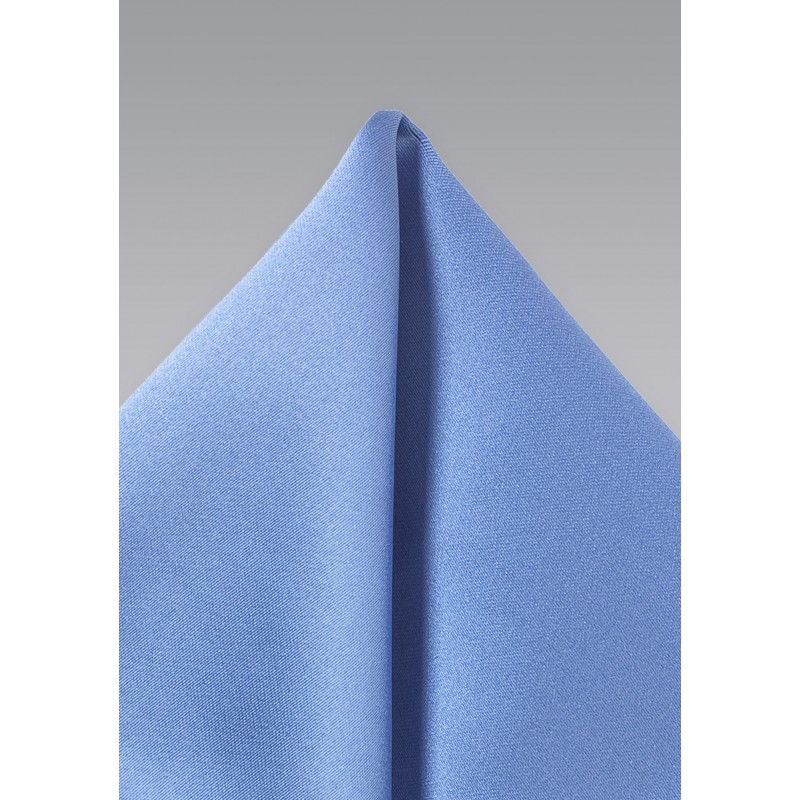 Solid Periwinkle Pocket Square
