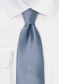 Slate Blue XL Length Tie