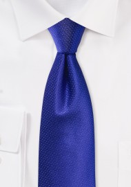 Mens Wedding Tie in Bright Horizon Blue
