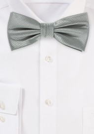 Dress Bow Tie in Formal Gray