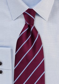 Striped Neckties - Purple necktie