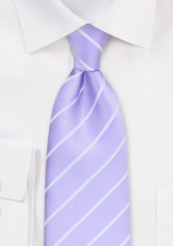 Lavender neckties - Modern light lavender colored necktie