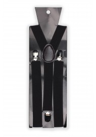Elastic Mens Suspenders in Brown Packaging
