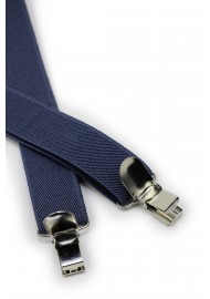 Charcoal Gray Suspenders Clips