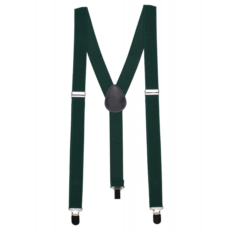 Suspenders in Hunter Green