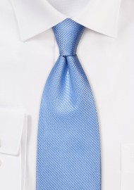 Hydrangea Blue Tie made from Pure Silk