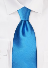 Solid Ice Blue Necktie