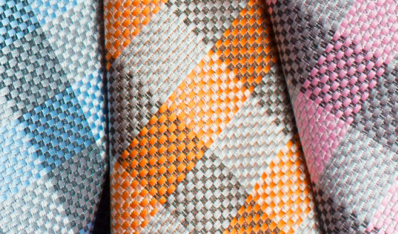close-up-linen-textured-neckties