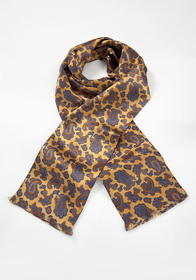 Paisley Scarf in Yellow
