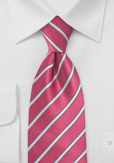 pink-white-striped-tie