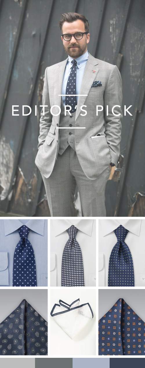 Best Accessories For Glen Check Suits