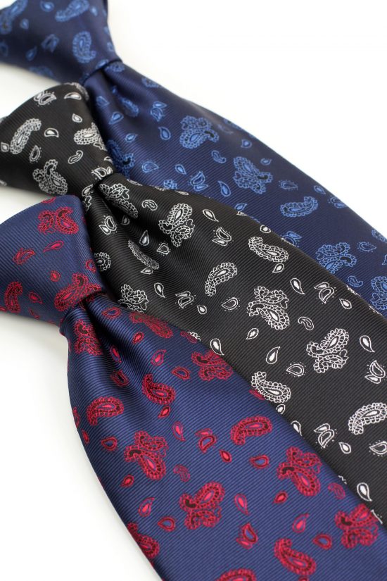 Mens Tie Collection : Woven Paisleys