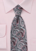 silver-red-paisley-tie