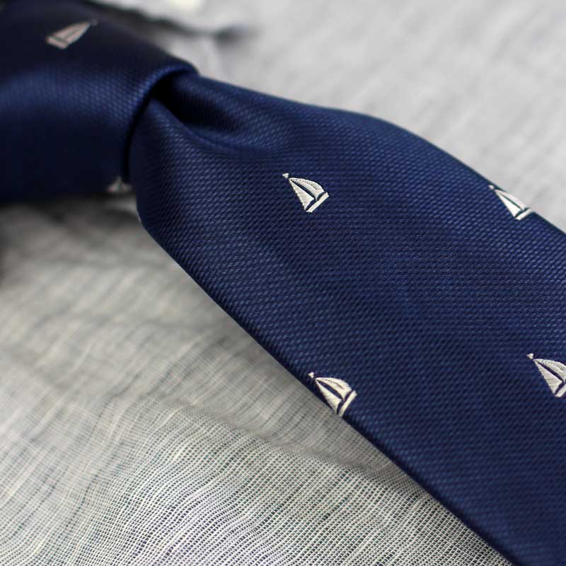 Nautical Print Tie Collection 