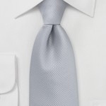 Extra Sharp Gray Tie