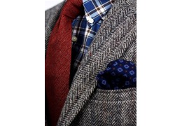 Introducing Our Patterned Wool Pocket Squares 