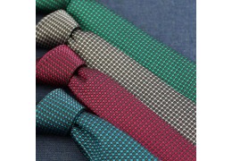 Ultra Skinny Geometric Neckties