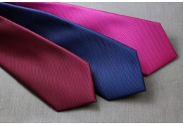 Trendy Men's Accessories - Skinny Solid Neckties